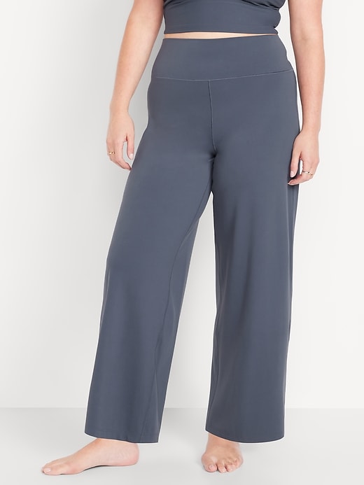Image number 4 showing, High-Waisted StudioSmooth Wide-Leg Pants