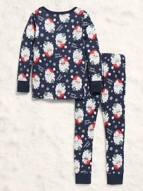 Image number 3 showing, Printed Snug-Fit Pajama Set for Toddler & Baby