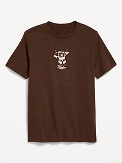 Graphic Crew-Neck T-Shirt