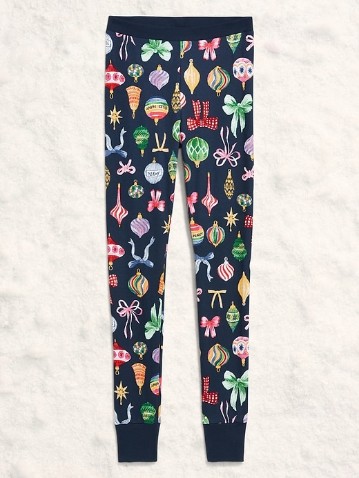 Image number 4 showing, High-Waisted Waffle Pajama Leggings for Women