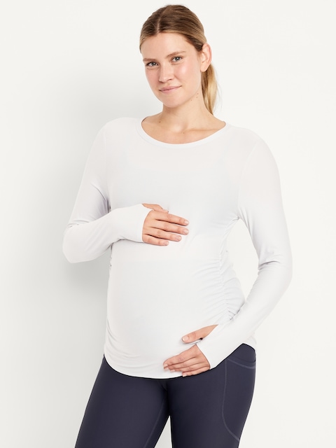 Maternity CloudMotion Base Layer Top - Cloud Cover