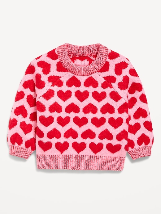 Image number 1 showing, SoSoft Printed Tunic Sweater for Baby