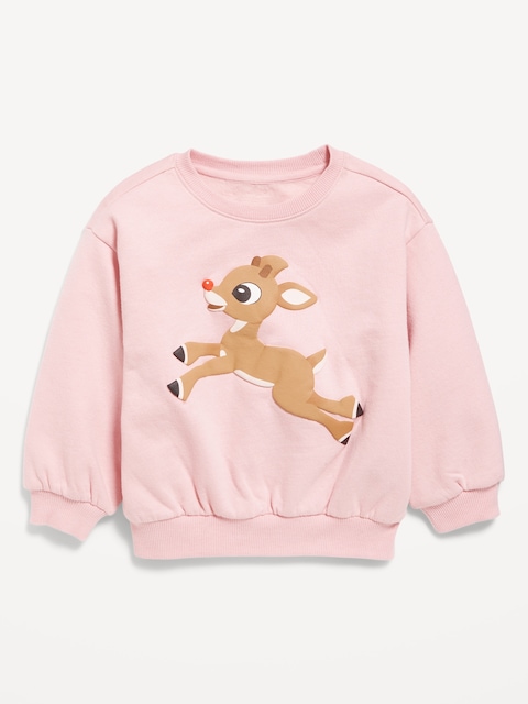 Rudolph The Red Nosed Reindeer™ Graphic T-Shirt for Toddler Girls - Fairytale Rose