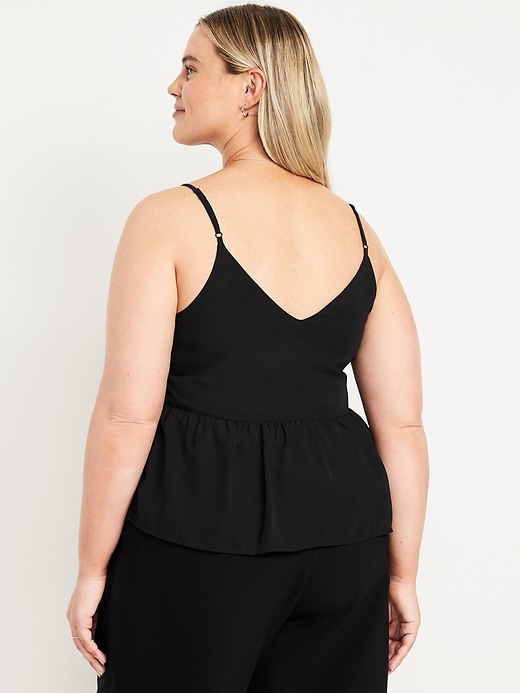 Image number 7 showing, Embellished Cami Peplum Top
