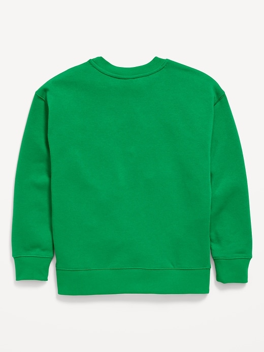 Image number 3 showing, NBA© Boston Celtics© Oversized Gender-Neutral Sweatshirt for Kids