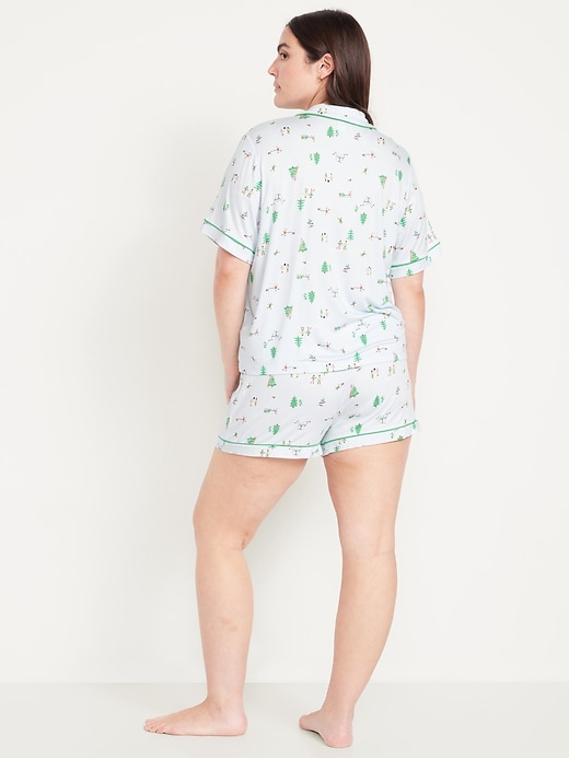Image number 6 showing, Sunday Sleep Knit Jersey Short Set
