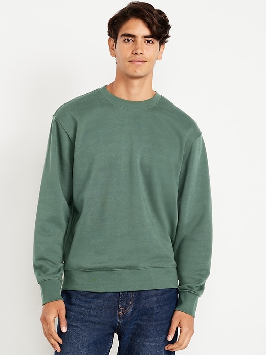 Image number 1 showing, Loose Rotation Crew-Neck Sweatshirt
