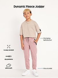 Image number 5 showing, Dynamic Fleece Jogger Sweatpants for Boys