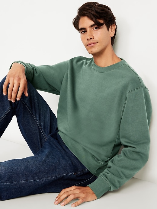 Image number 3 showing, Loose Rotation Crew-Neck Sweatshirt