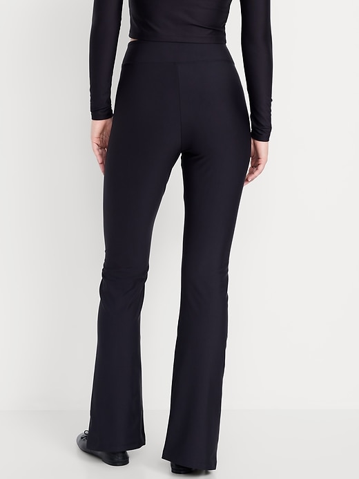 Image number 2 showing, Extra High-Waisted PowerSoft Split-Flare Leggings