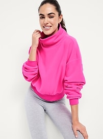 Image number 3 showing, Oversized Performance Microfleece Sweatshirt