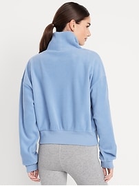 Image number 2 showing, Oversized Performance Microfleece Sweatshirt