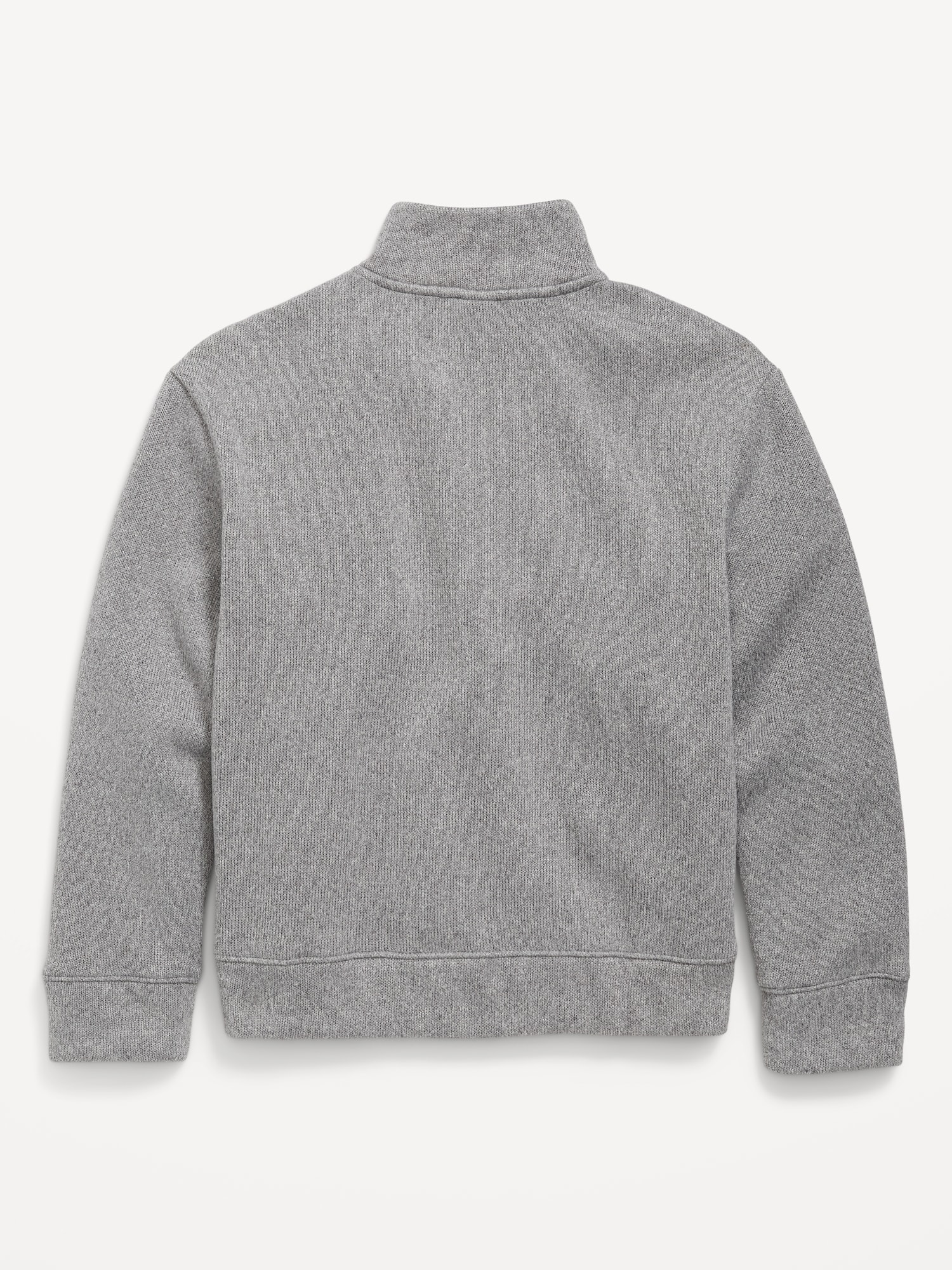 Sweater-Fleece Quarter-Zip for Boys