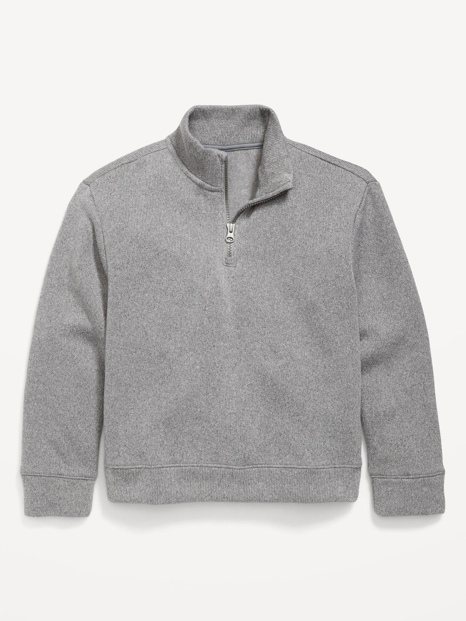 Sweater-Fleece Quarter-Zip for Boys