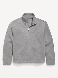 Image number 2 showing, Sweater-Fleece Quarter-Zip for Boys
