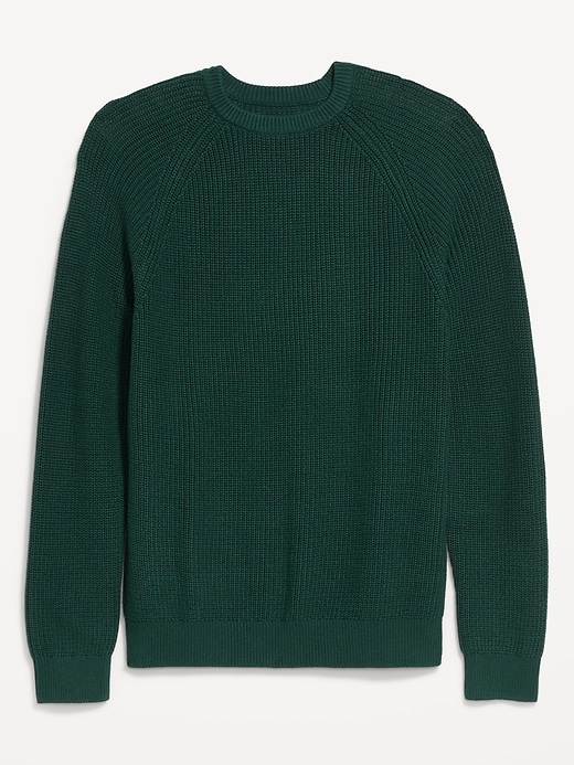 Image number 4 showing, Crew-Neck Shaker-Stitch Sweater