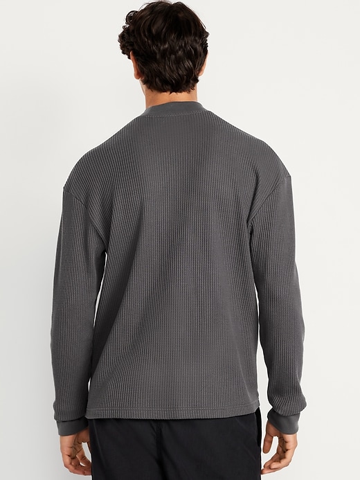 Image number 2 showing, Heavyweight Long-Sleeve Waffle T-Shirt