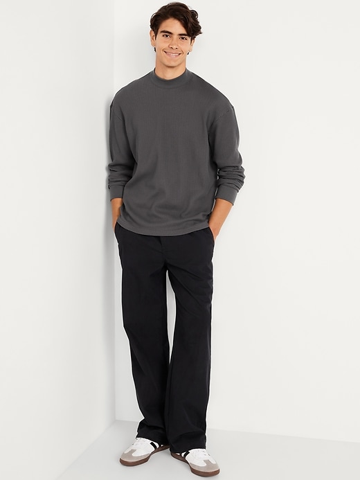 Image number 3 showing, Heavyweight Long-Sleeve Waffle T-Shirt