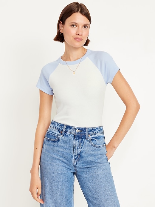 Snug Long-Sleeve Boat-Neck T-Shirt