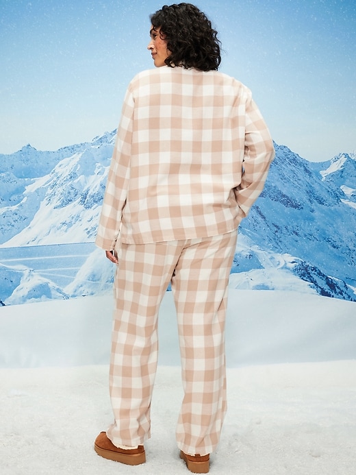 Image number 8 showing, Plaid Flannel Pajama Pant Set for Women