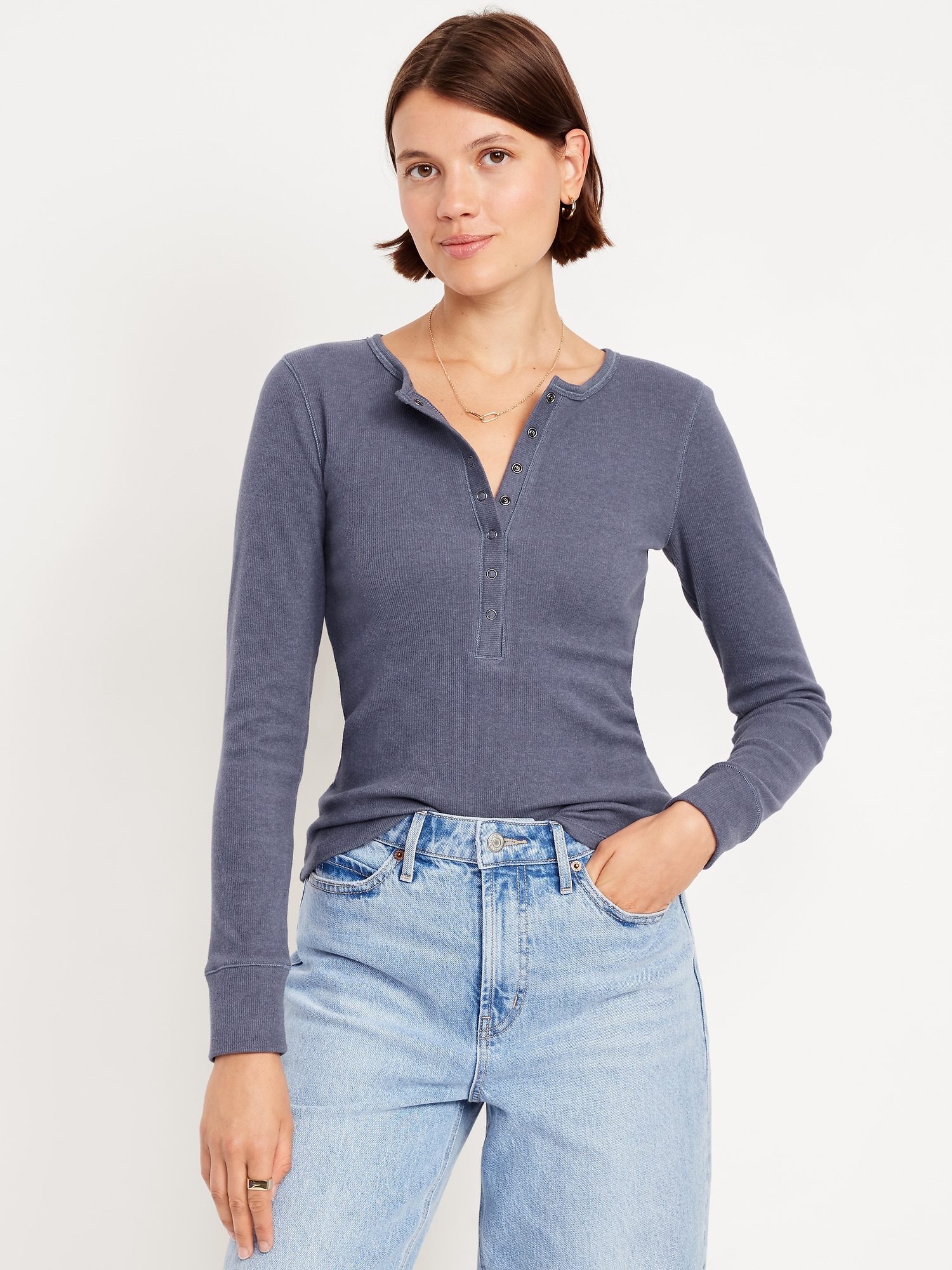Cozy Snug Crew-Neck Henley