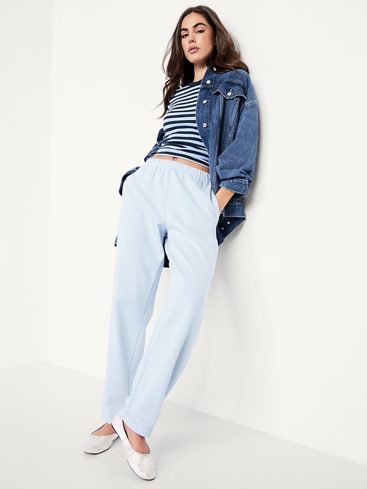 Image number 3 showing, Mid-Rise SoComfy Slouchy Sweatpants