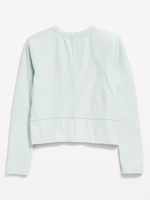 Image number 4 showing, CloudMotion Long-Sleeve Performance T-Shirt for Girls
