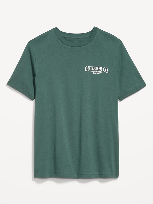 Image number 1 showing, Graphic Crew-Neck T-Shirt