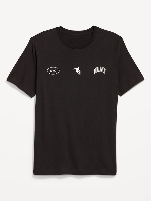 Image number 1 showing, Graphic Crew-Neck T-Shirt