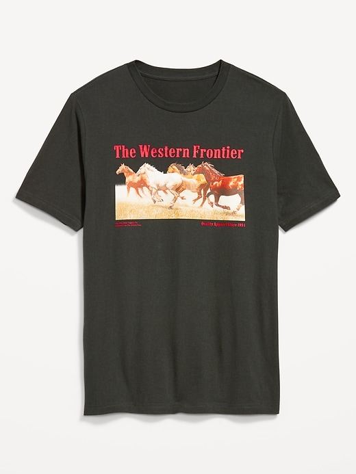 Image number 1 showing, Graphic Crew-Neck T-Shirt