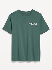 Image number 1 showing, Graphic Crew-Neck T-Shirt