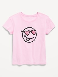 Image number 1 showing, Short-Sleeve Graphic T-Shirt for Girls