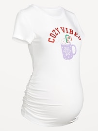 Image number 2 showing, Maternity Graphic Pajama T-Shirt
