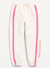 Image number 4 showing, High-Waisted Baggy Jogger Sweatpants for Girls