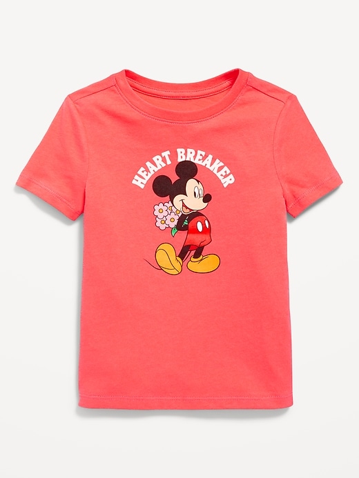Image number 1 showing, Disney© Mickey Mouse Unisex Graphic T-Shirt for Toddler