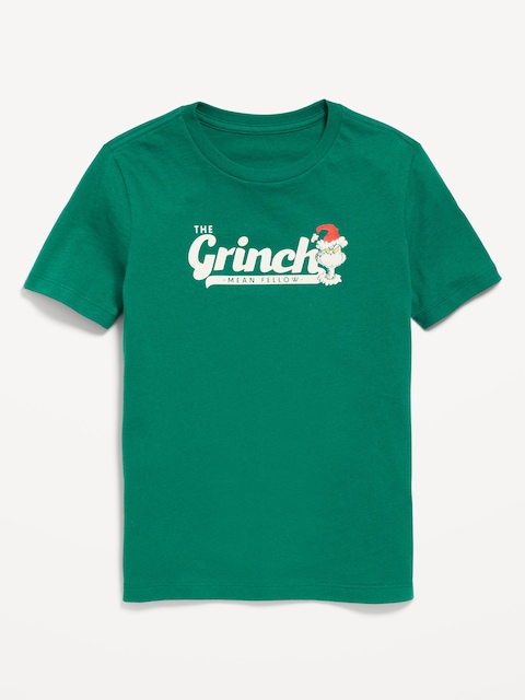 Dr. Seuss™ "Grinch" Gender-Neutral Graphic T-Shirt for Kids