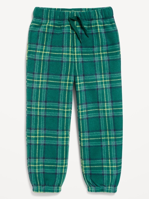 Printed Microfleece Joggers for Toddler Boys