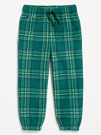 Image number 1 showing, Printed Microfleece Joggers for Toddler Boys