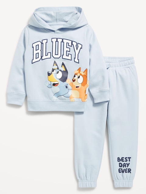 Bluey™ Unisex Hoodie and Jogger Sweatpants Set for Toddler