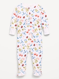 Image number 1 showing, Old Navy x Lovevery Snug-Fit 2-Way-Zip Sleep & Play Footed One-Piece for Baby