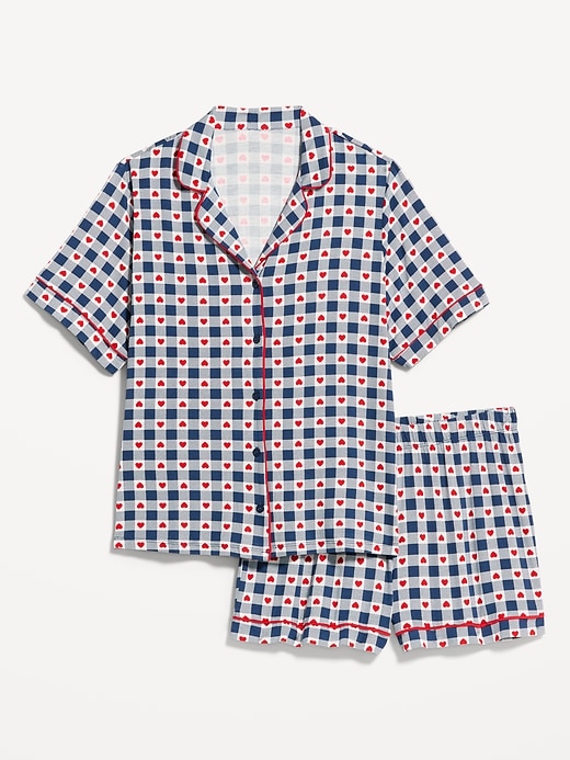 Image number 4 showing, Sunday Sleep Knit Jersey Short Set