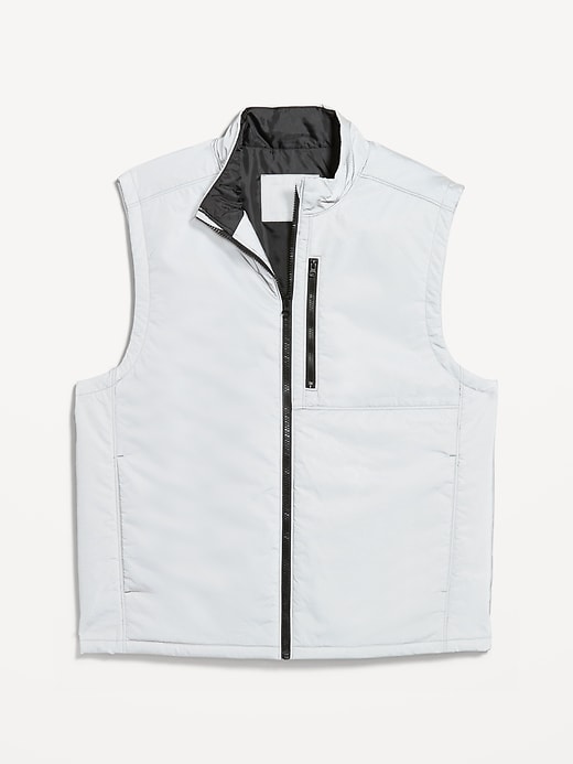 Image number 4 showing, Loose Fit Reflective Run Vest