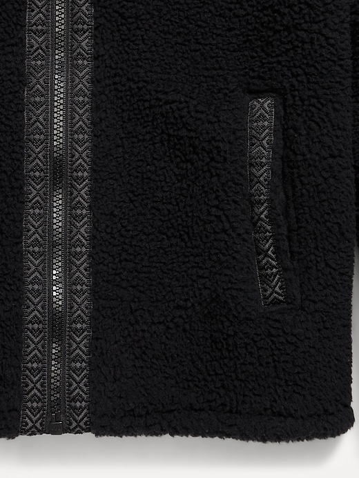Image number 4 showing, Sherpa Zip Jacket for Boys