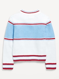 Image number 3 showing, SoSoft Printed Sweater for Girls