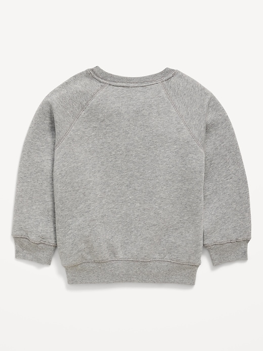 Image number 2 showing, Disney© Mickey Unisex Logo Graphic Sweatshirt for Toddler