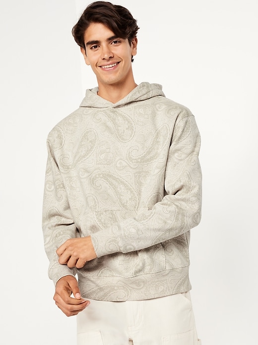 Image number 3 showing, Oversized Rotation Printed Popover Hoodie