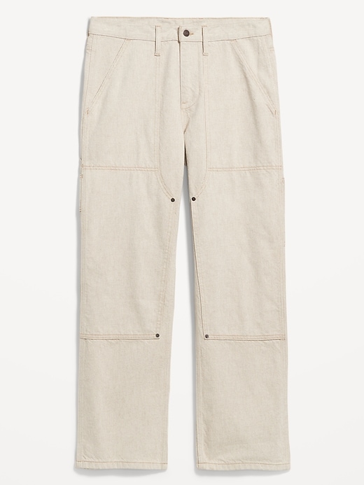 Image number 4 showing, 90's Baggy Carpenter Jeans