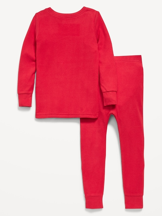 Image number 2 showing, Printed Snug-Fit Pajama Set for Toddler & Baby
