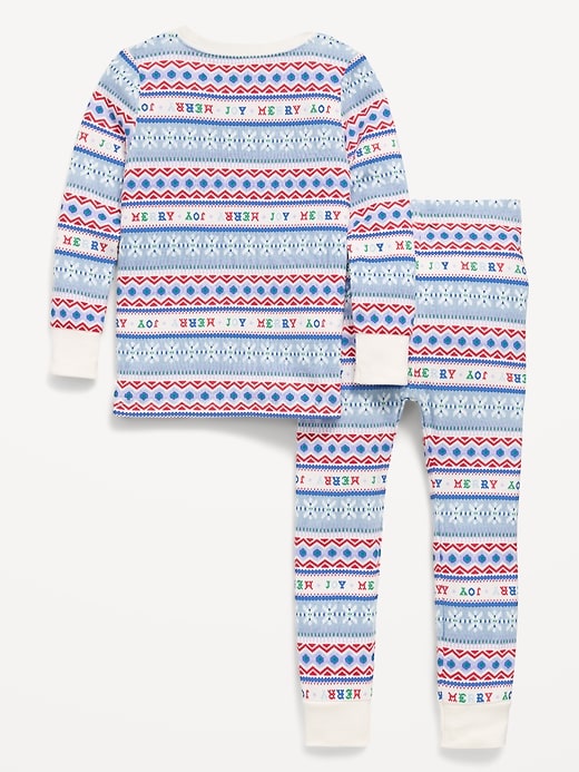 Image number 2 showing, Printed Snug-Fit Pajama Set for Toddler & Baby