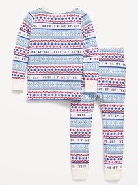 Image number 2 showing, Printed Snug-Fit Pajama Set for Toddler & Baby
